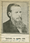 Michael C. (Michael Crawford) Kerr, 1827-1876.