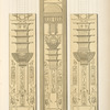 Abydos. Temple de Séti. Salle D (a,b), Salle T (c)