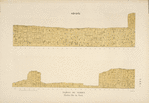Abydos. Temple de Ramses. Extérieur. Mur du nord.
