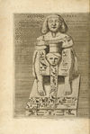 [Explicatio idoli aegyptiaci barcinone inuenti.] Anterior pars
