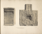 Stone tablets or altars, found at Thebes. 1818.  In the collection of the Earl of Belmore. Same size as the originals.
