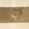apyrus taken from a mummy at Thebes. 1818. In the collection of the Earl of Belmore.
