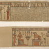 Papyrus found by the Earl of Belmore at Thebes. 1818.