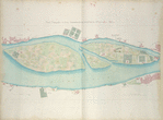 Pianta topografica di alcune villeggiature ed isole, fra il Cairo vecchio e Bulaco.