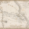 Carte itinéraire du désert situé entre le Nil et la Mer Rouge ...