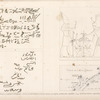 1. Bas-relief du temple à l'orient d'Edfoû; 2. Plan et environs d'une ville antique appellée Sekket [Sakiet, Sikeit]; 3,4. Inscriptions gravées sur les rochers.