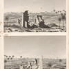 Vues d'un édifice ruiné, situé au sud-est du grand temple d'el Khargeh [el-Kharga]