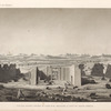 Vue des ruines situées au nord d'el Khargeh [el-Kharga], à l'est du grand temple