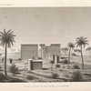 Vue de la façade du grand temple d'el Khargeh [el-Kharga]