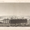 Vue des tombeaux romain à el Gabâouet, au n.-o. d'el Khargeh [el-Kharga], prise du sud