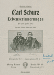 Carl Schurz Lebenserinnerungen