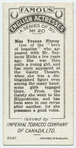 Miss Yvonne Fitzroy.