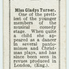 Miss Gladys Turner.