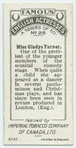Miss Gladys Turner.