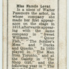 Miss Nancie Lovat.