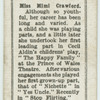 Miss Mimi Crawford.