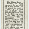 Miss Olwen Roose.