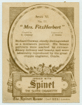 "Mrs. FitzHerbert".