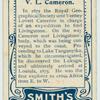 V. L. Cameron.