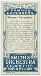 Thomas Cavendish.