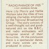 Radio parade of 1935 [Lily Morris and Nellie Wallace]
