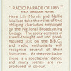 Radio parade of 1935 [Lily Morris and Nellie Wallace]