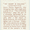 My heart is calling [Marta Eggerth]