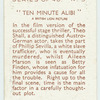 Ten minute alibi [Theo Shall and Aileen Marson]