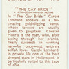 The gay bride [Carole Lombard and Chester Morris]