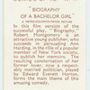 Biography of a bachelor girl [Robert Montgomery and Ann Harding]