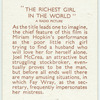 The richest girl in the world