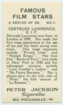 Gertrude Lawrence.