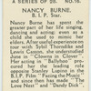 Nancy Burne.