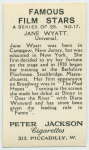 Jane Wyatt.