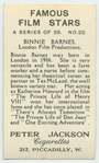 Binnie Barnes.