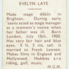 Evelyn Laye.