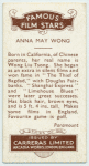 Anna May Wong.