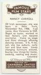 Nancy Carroll.