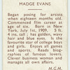 Madge Evans.