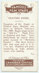Heather Angel.