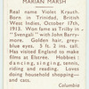 Marian Marsh.