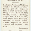 Adrienne Ames.