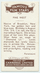 Mae West.