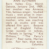Ann Sothern.