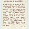 Madeleine Carroll.