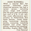 Joan Blondell.