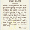 Sally Eilers.