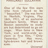 Margaret Sullivan.