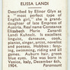 Elissa Landi.