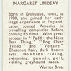 Margaret Lindsay.
